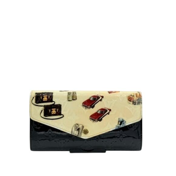 LOUIS VUITTON Limited Release Vernis Nicolas Ghesquire Sarah Wallet White*LTD ED - Picture 1 of 15